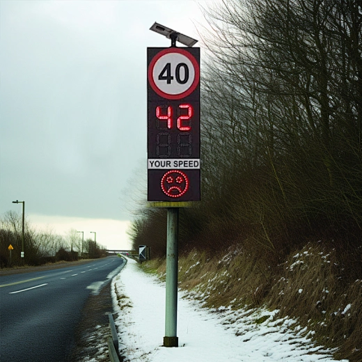 3 Digit Radar Signs